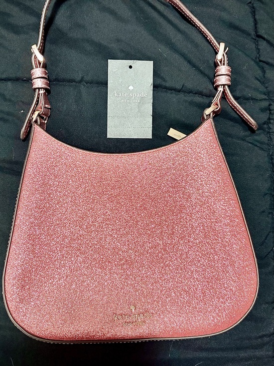 kate spade Handbags - kate spade Glitter Rose Pink Shoulder Bag